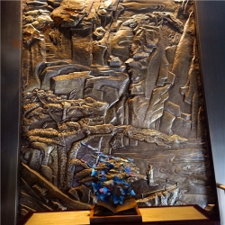 青銅鍛造壁畫(huà)